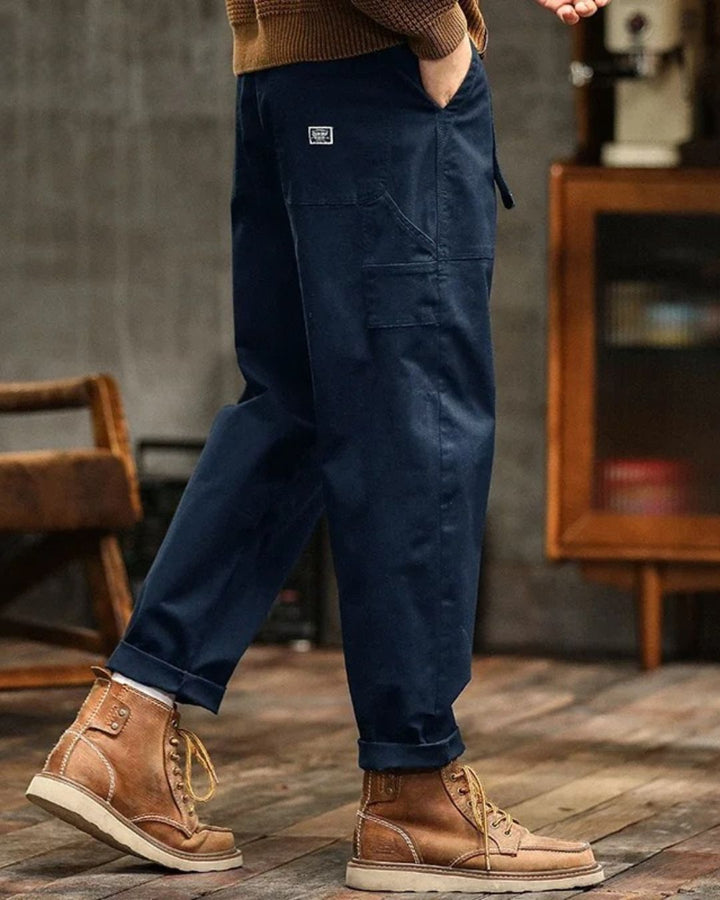 Riccardo™ | Vintage cargo-bukser i bomuld