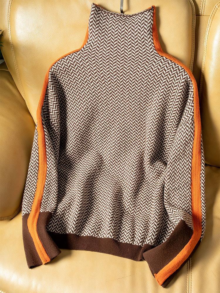 Giorgia™ | Elegant og varm sweater med høj hals