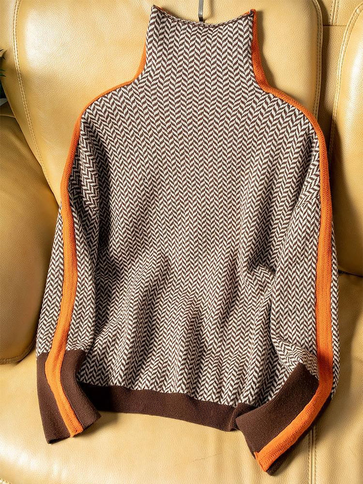 Giorgia™ | Elegant og varm sweater med høj hals