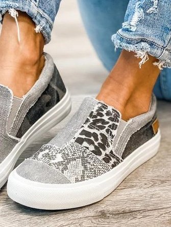 Noni™ | Komfortable patchwork-slip-ons