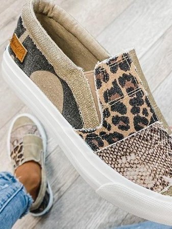 Noni™ | Komfortable patchwork-slip-ons
