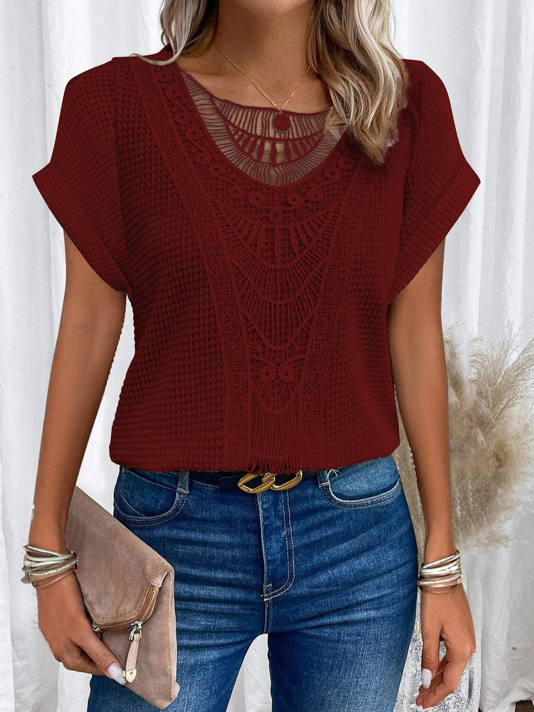 Rikke™ | Let og raffineret boheme top