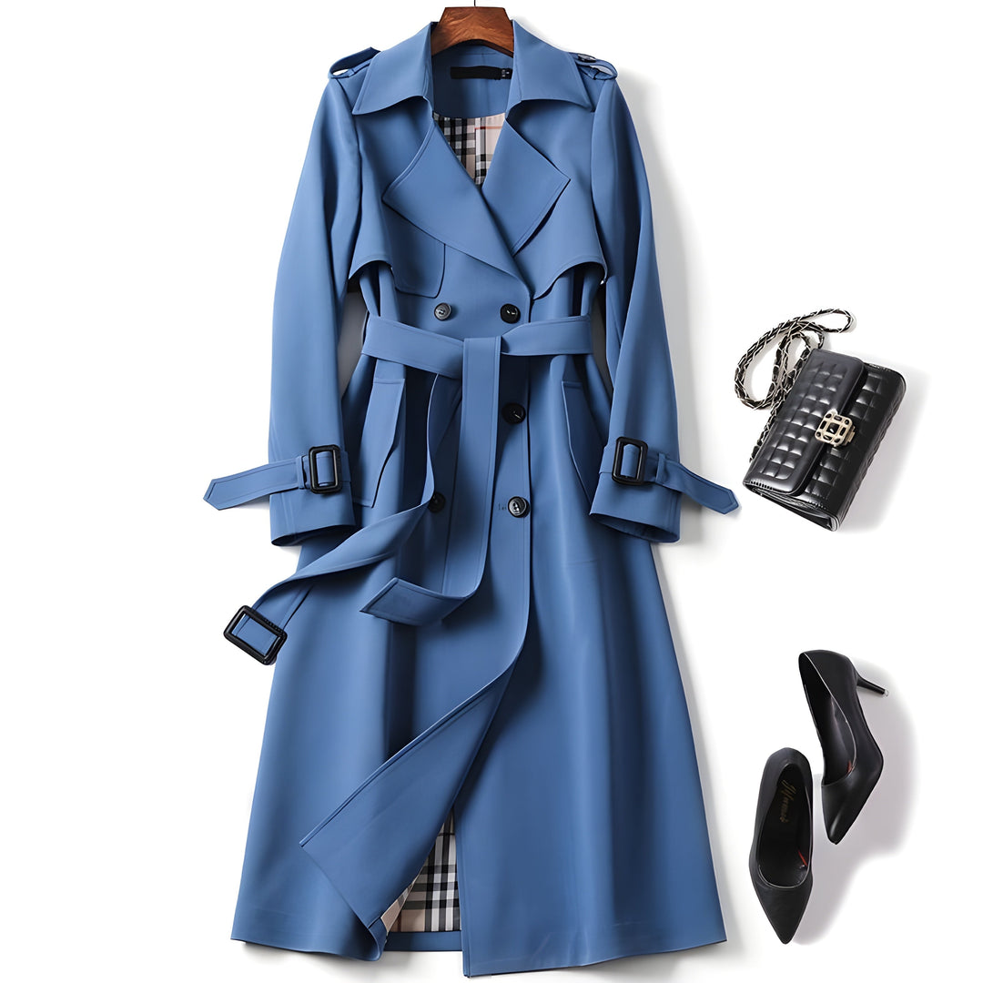 Elena™ | Elegant trenchcoat med bælte
