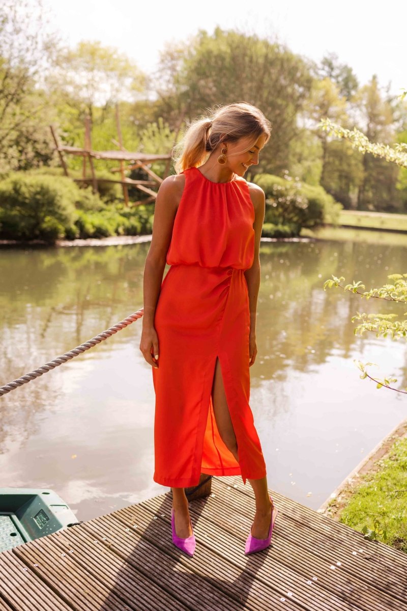 Leona™ | Elegant sommerlig midikjole