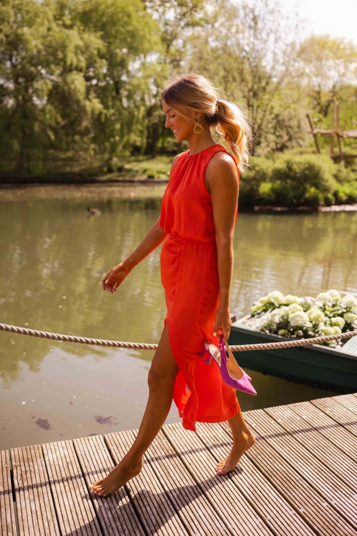 Leona™ | Elegant sommerlig midikjole