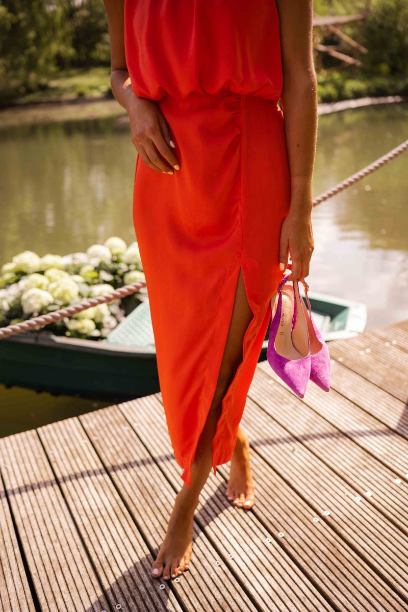 Leona™ | Elegant sommerlig midikjole