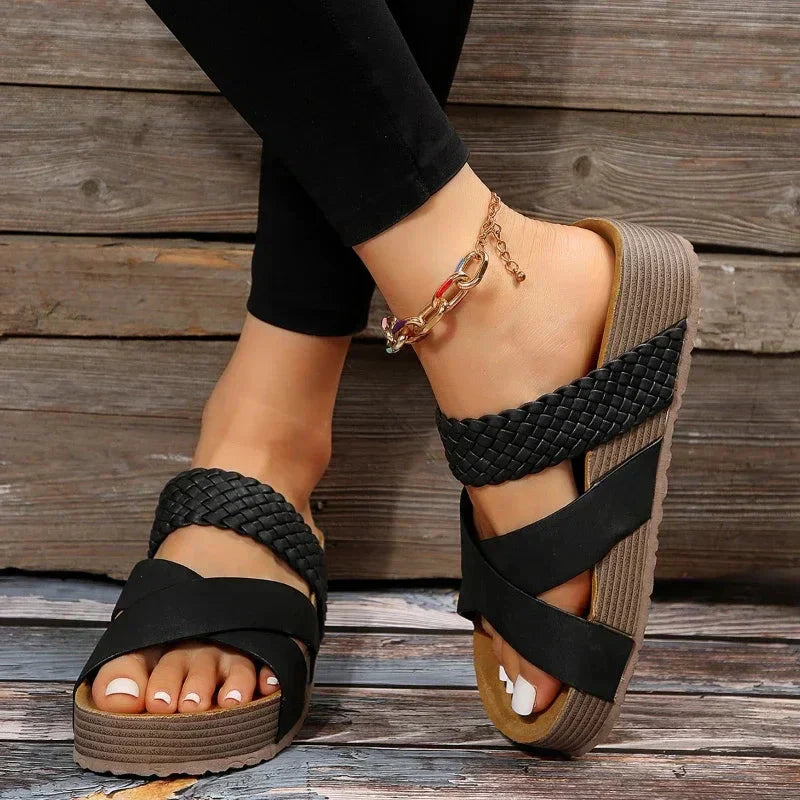 Olivia™ | Komfortable sommersandaler med bløde remme