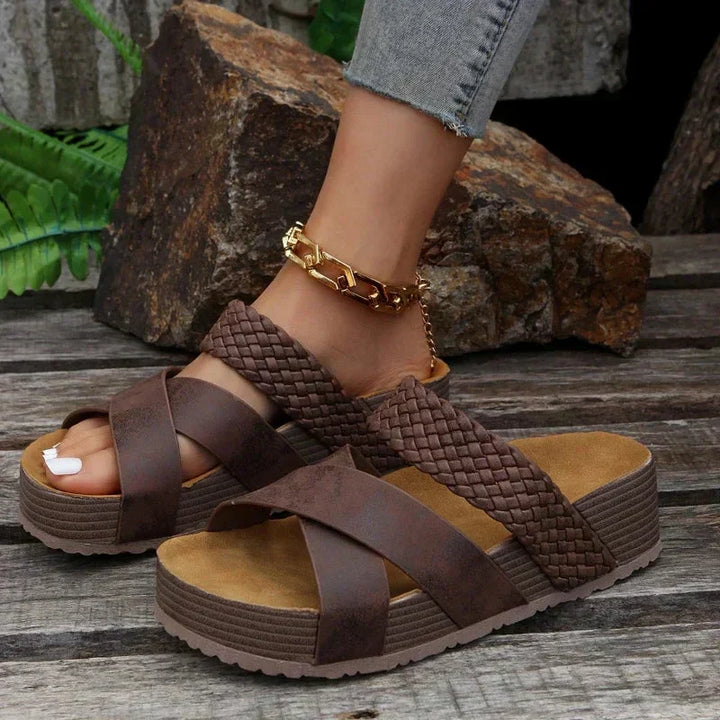 Olivia™ | Komfortable sommersandaler med bløde remme