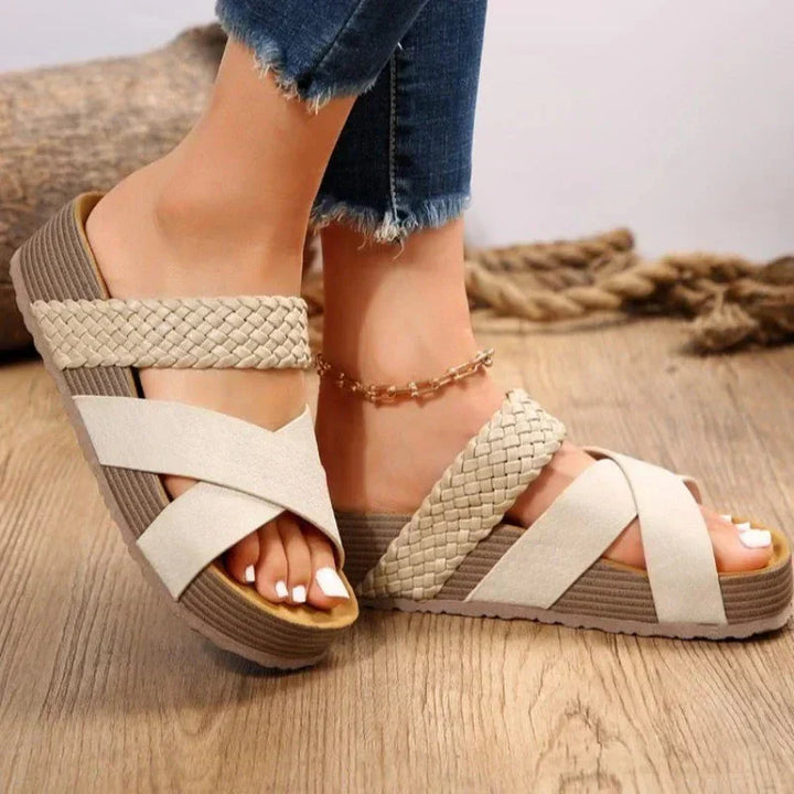 Olivia™ | Komfortable sommersandaler med bløde remme