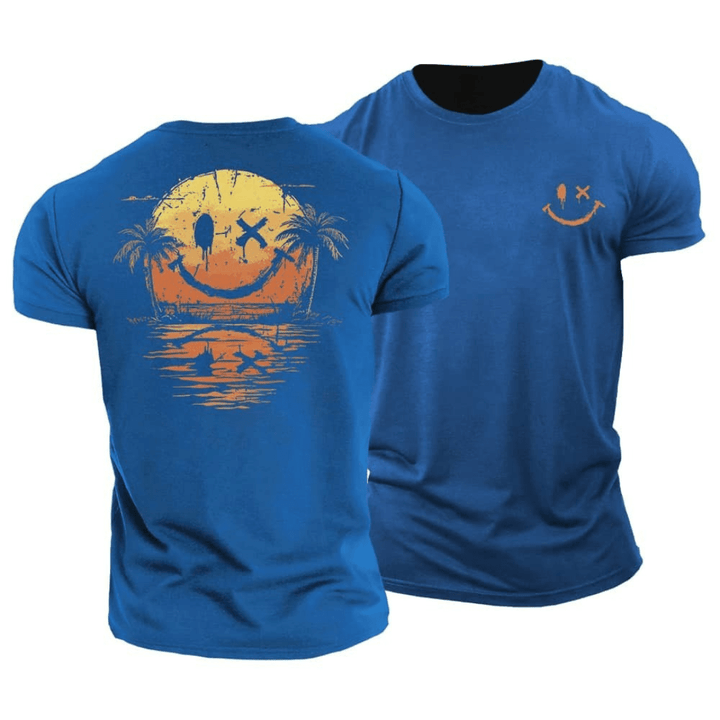 Ray™ | Grafisk T-shirt “Smiley Sea”
