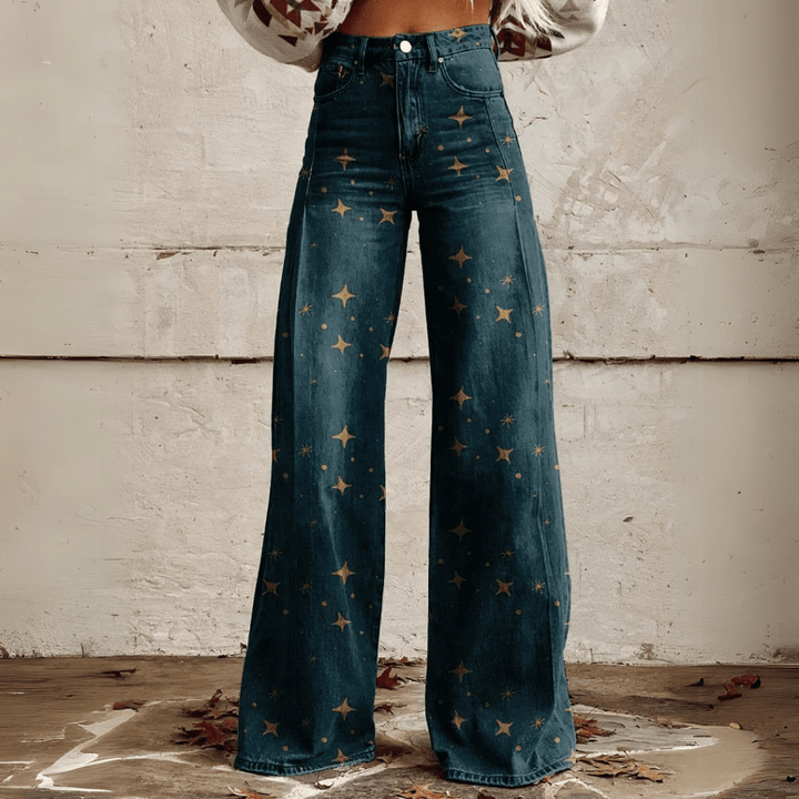 Raisa™ | Boho-bukser med vide ben