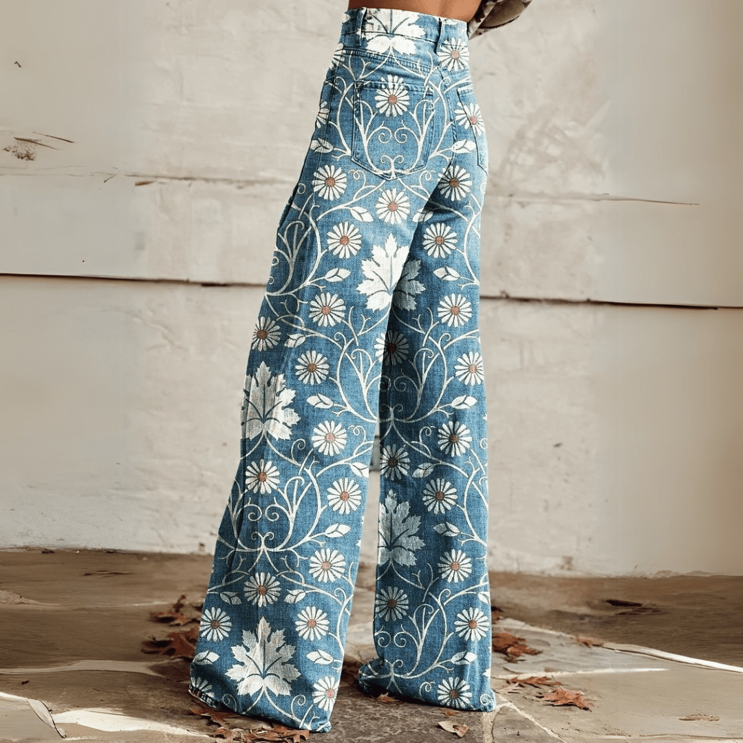 Raisa™ | Boho-bukser med vide ben