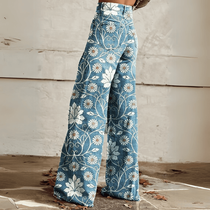 Raisa™ | Boho-bukser med vide ben