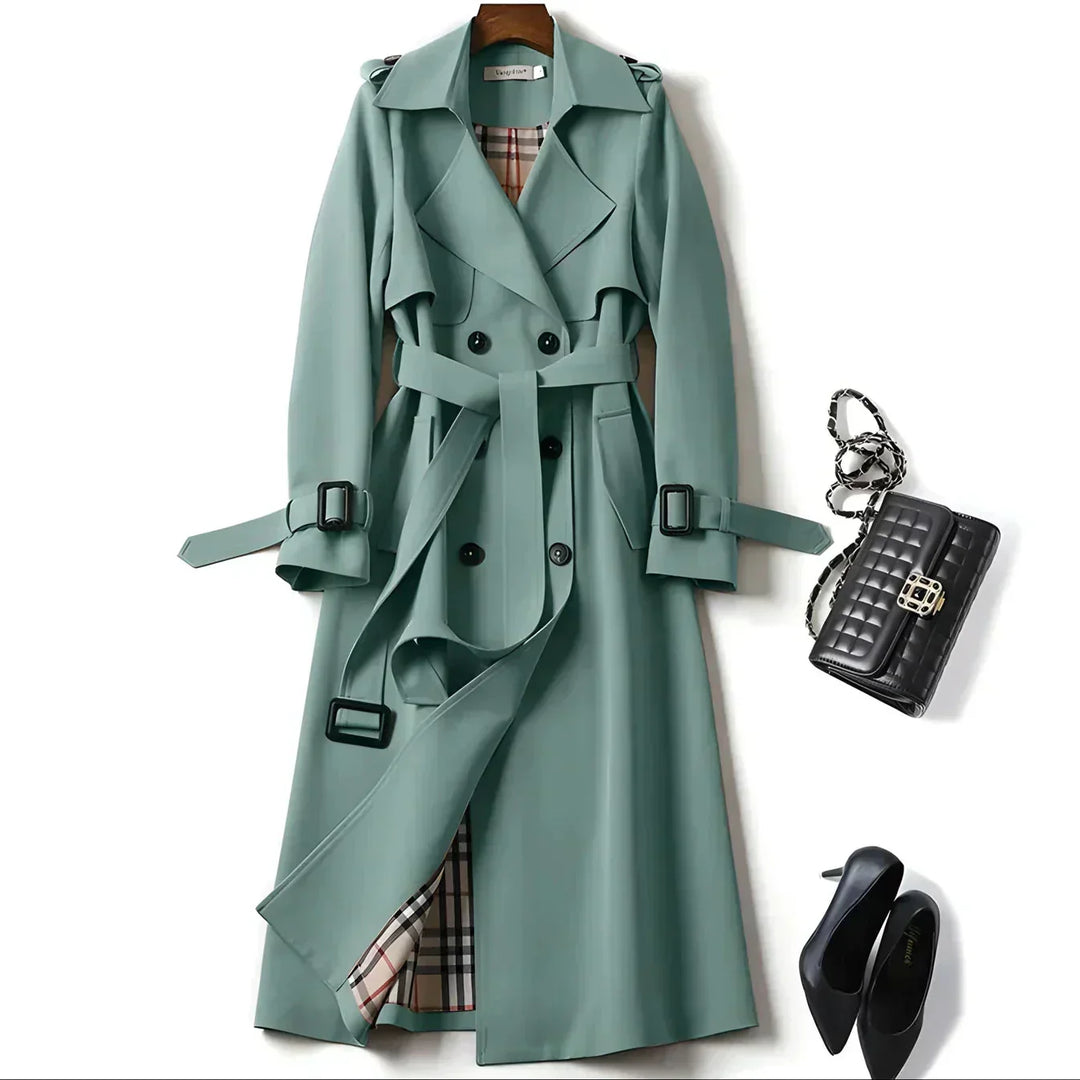 Elena™ | Elegant trenchcoat med bælte