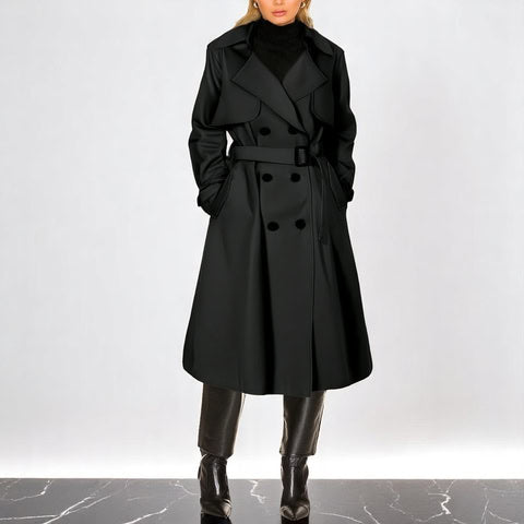 Elena™ | Elegant trenchcoat med bælte