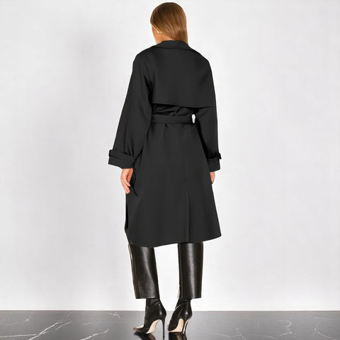 Elena™ | Elegant trenchcoat med bælte