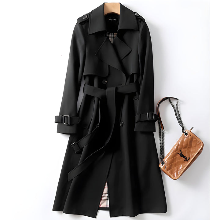 Elena™ | Elegant trenchcoat med bælte